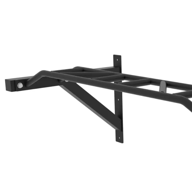 Multifunctional storage rack with steel wall mounted traction bar with multiple bar
