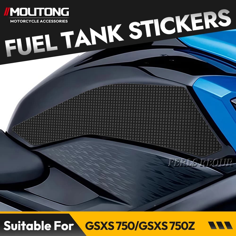 Adesivo per moto per GSXS 750 2017-2020 GSXS 750Z 2017-2020 Protezione ginocchia laterale per serbatoio carburante moto