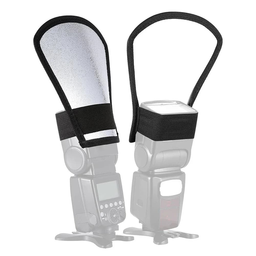 Diffusore di schede di rimbalzo riflettore speedlite Flash universale