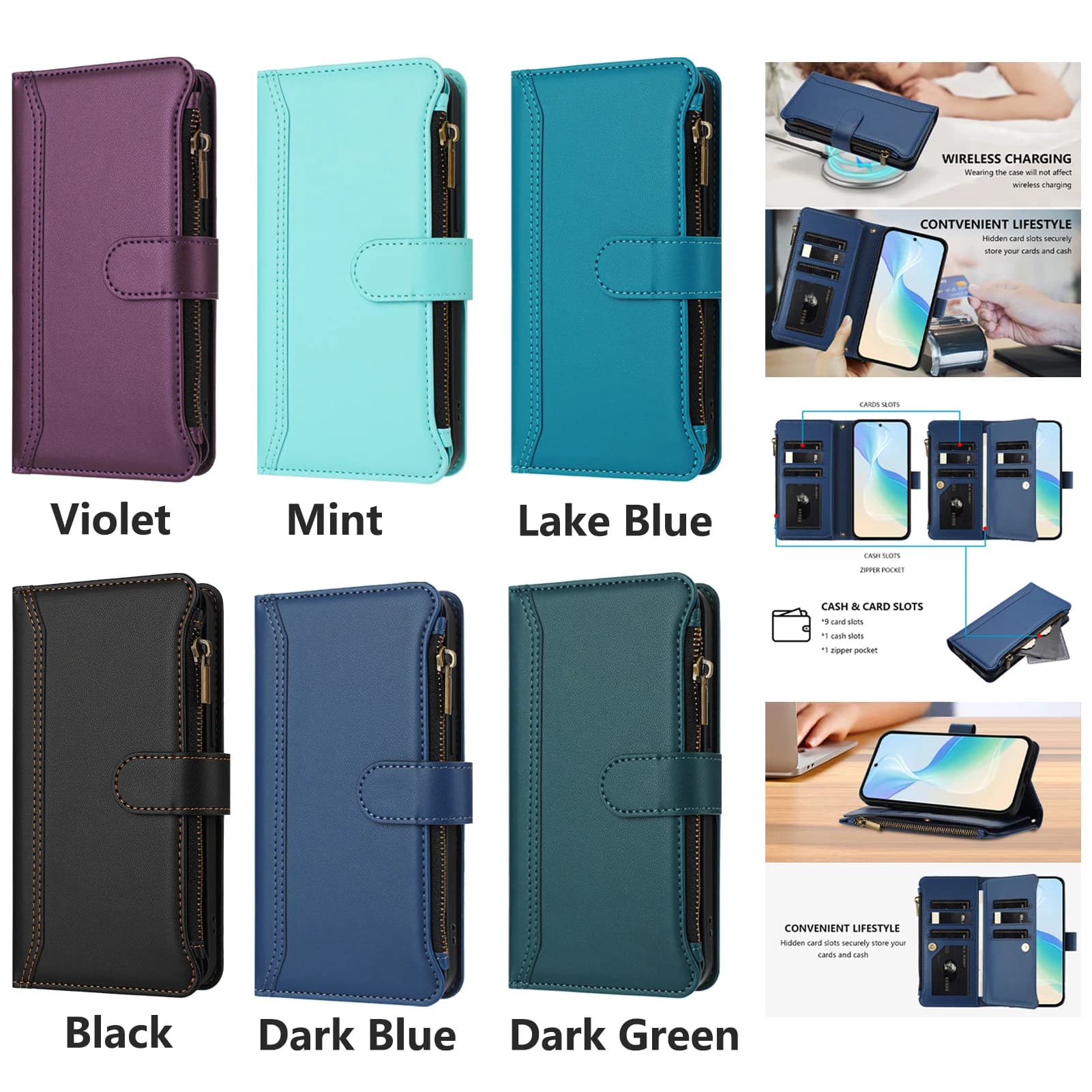 PU Leather Shoulder Bag for Honor 600 Lite 400 Pro 200 X9D X8D X7D Play 10 X5C X5B X6B X7C 85C X60