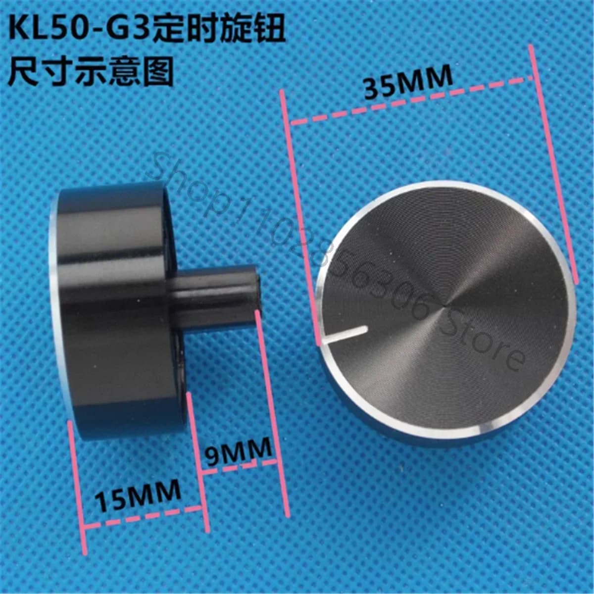 1 pz. Pulsante a manopola tipo D per timer KL50-G3 per accessori friggitrice ad aria Joyoung Anno 2026