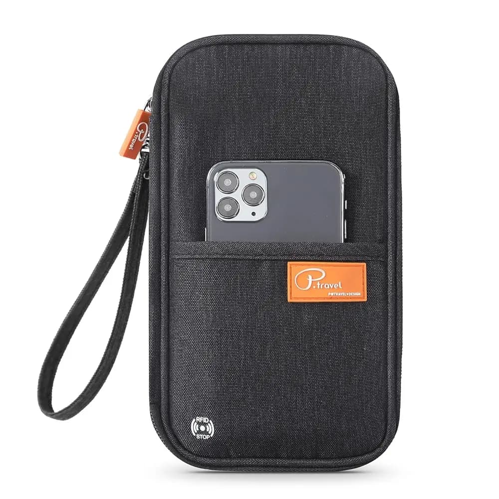 Porta Passaporti Familiare con Spedizione Gratuita, Custodia per Documenti di Viaggio con Blocco RFID, Cover per Passaporto Grande e Leggera Impermeabile