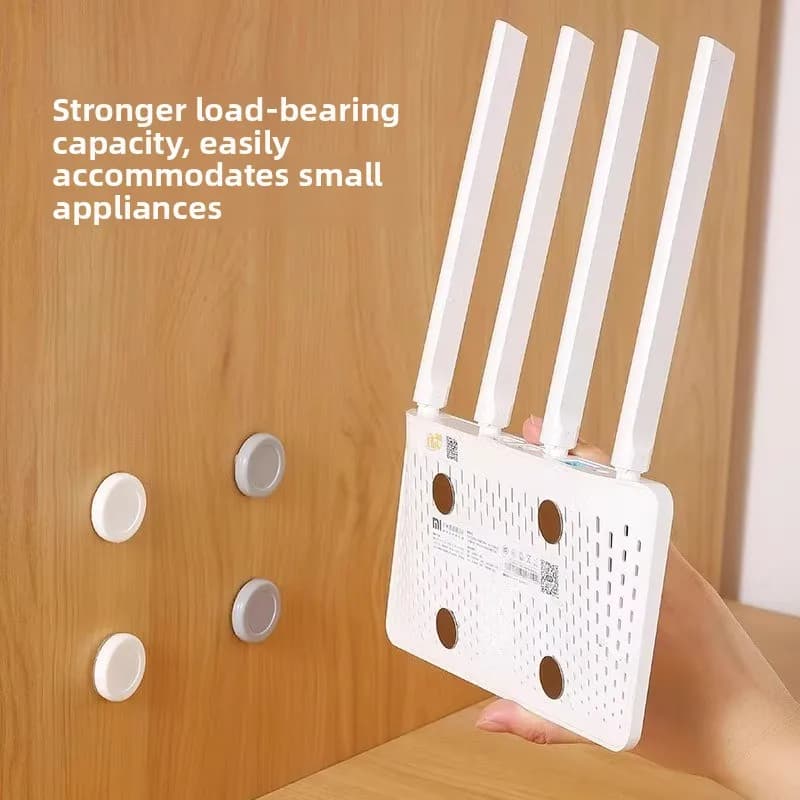 Nastro magnetico per telecomando TV aria condizionata deposito a parete remoto senza perforazione gancio magnetico a forte ventosa montato a parete