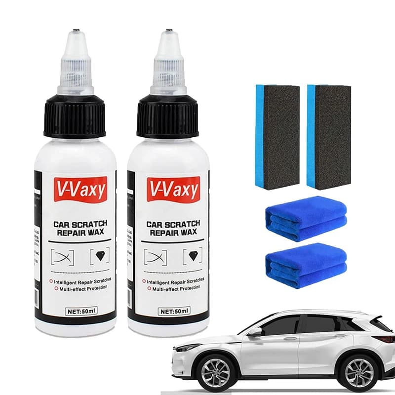 V-Vaxy Cera per riparazione graffi auto Ultimate Paint Restorer Sicuro da usare con formula appositamente delicata Cera per lucidatura per auto Smalto per vetro liquido