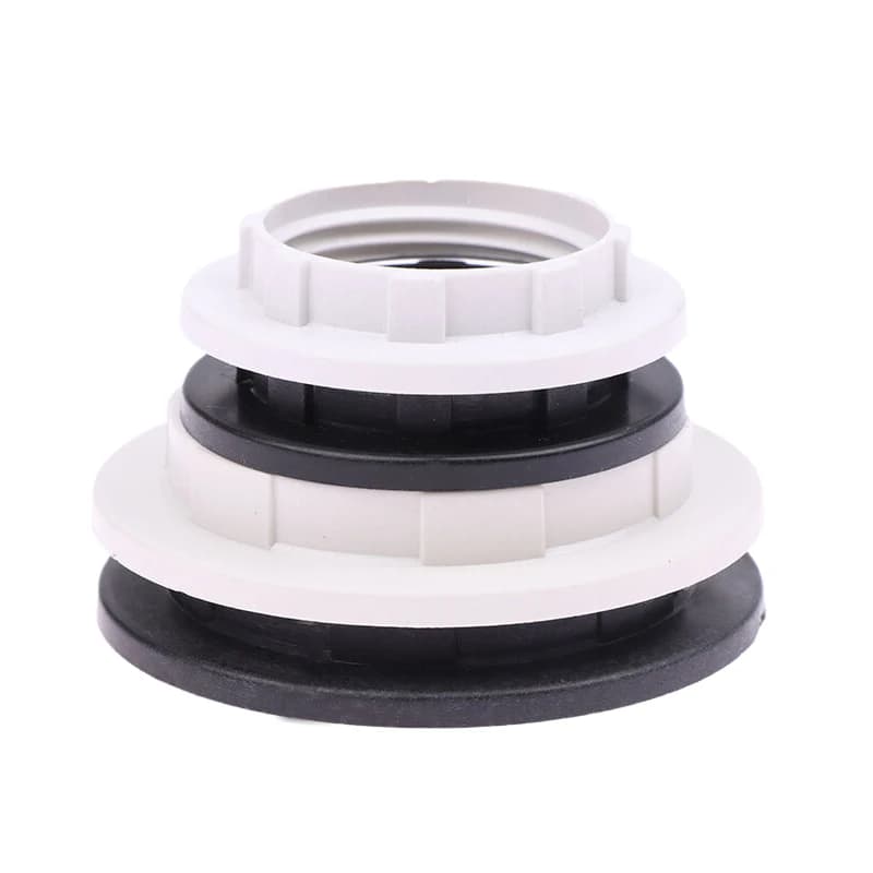 5Pcs E14 E27 Lampshade Fixed Ring Threaded Reducing Ring Light Socket Accessories