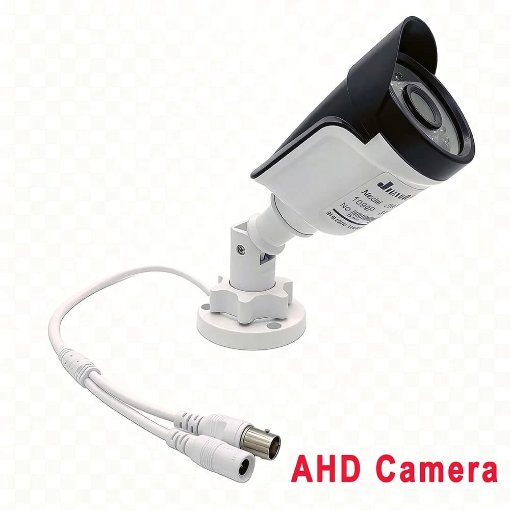 Telecamera di sicurezza AHD da 5 MP 1080P Visione notturna a infrarossi Impermeabile Monitor di sorveglianza CCTV per interni ed esterni JIENUO