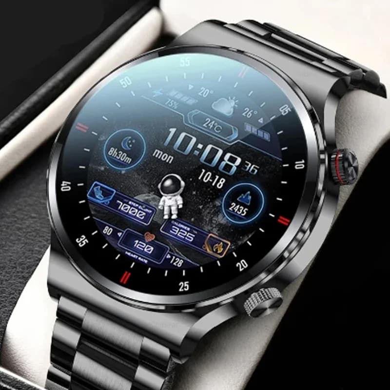 Smartwatch Samsung Galaxy Z Fold 4 5 6 7Z Flip 4 per Uomo e Donna, Monitoraggio Sport, Sonno, Frequenza Cardiaca, Impermeabile