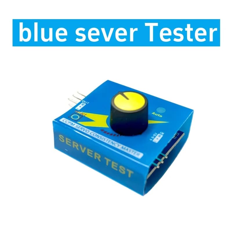 Tester Servo RC 3CH Digitale Multicanale per Controllo Consistenza Regolatore di Velocità ESC CCPM per Parti di Droni ed Elicotteri Telecomandati