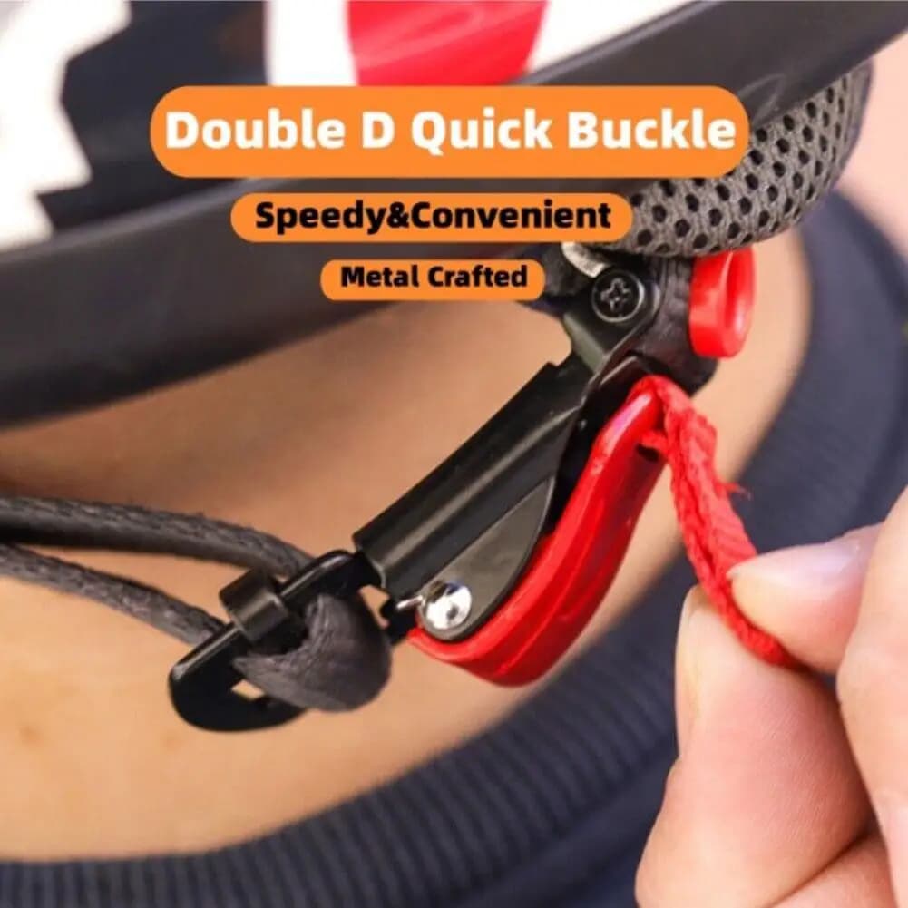 Flexible clip for subgola - Motorcycle helmet buckles, fast sewing clip for motorcycle, motocross helmet Easy and safe Fixing Z8P7
