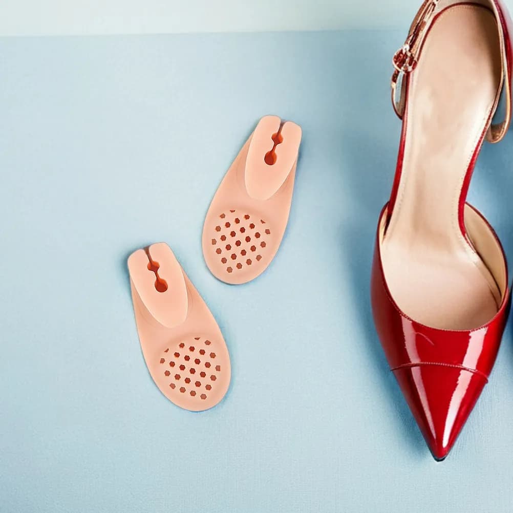 3 Paia di Separatori per Dita dei Piedi, Distanziatori per Alluce, Bearing Morbidi in Silicone, Protective Sandals, Prevention Bunion, Foot Massage