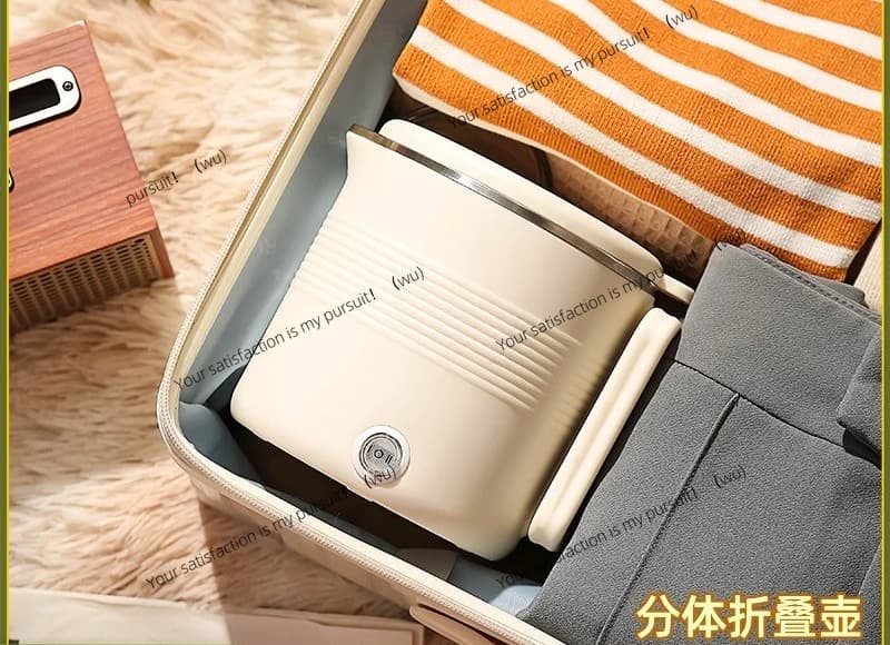 Multifunctional Folding Kettle Mini Electric Split 304 Stainless Steel Burner 316 Portable