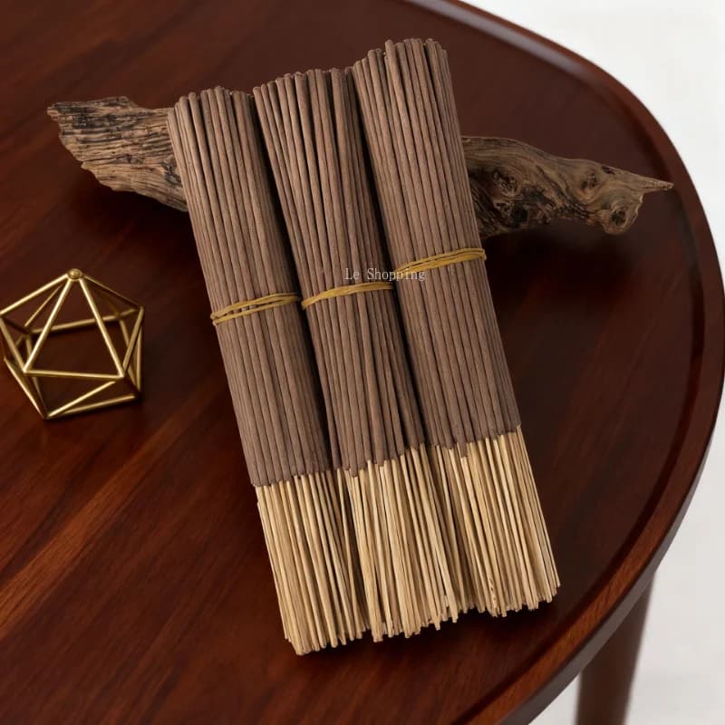 22cm Holy wood agilawood bamboo stick Incense stick Household Temple worship study room promote sleep remove odors Joss stick