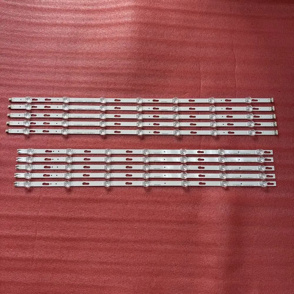 10 pezzi/set striscia di retroilluminazione a LED per Samsung UE70TU7110K UE70TU7110KUXX UE70TU7100K UE70TU7100KXXU UE70TU7090U UE70TU7090UXRU