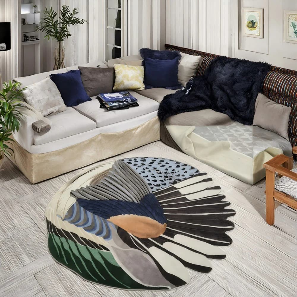 Manna Carpets Factory High Quality Carpet Custom Hand Tufted New Zealand Wool Carpet Hotel Rug