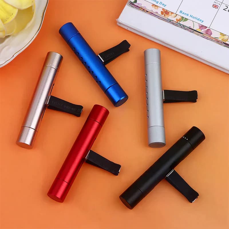 NEW Auto Fragrance Deodorant Odore Aromatherapy Shoe Clip Smooth Perfume 5 pcs Auto Charging Sticks Interior Accessories