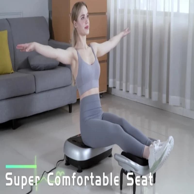 Vibrant Pedal for Exercises, Body Training Machine, Home Fitness Platform, Vibration Massage for Burning Fats and Losing Weight