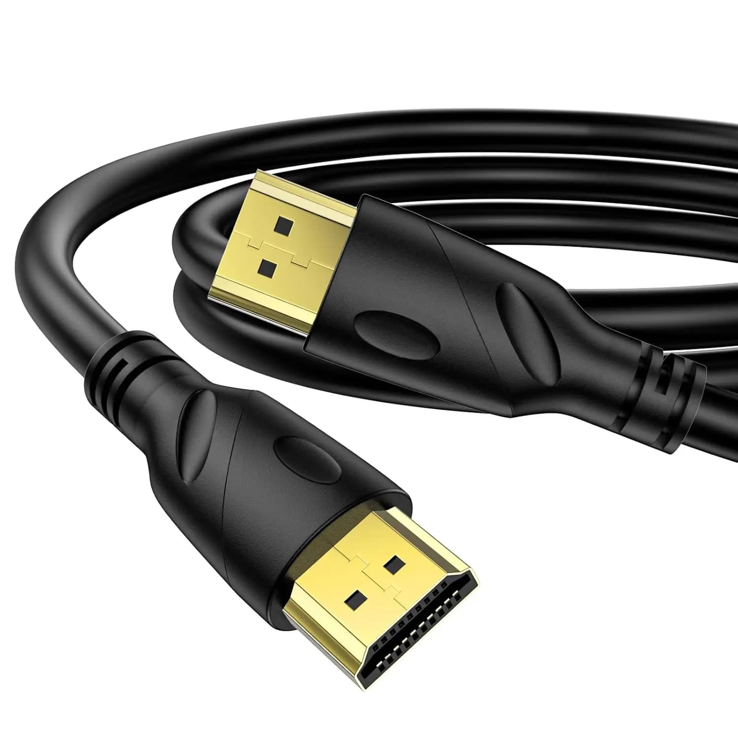 Cavo HDMI 2.0 Ultra High Speed 20ft, 4K@60Hz 18Gbps, Placcato in Oro, Ethernet Audio Return, per HDTV PC Xbox PS3/4/5