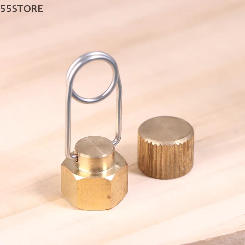 Butane gas cylinder from outside camping Spina leakproof dust Stem head Flat gas cylinder plug with long filling for camping equipment