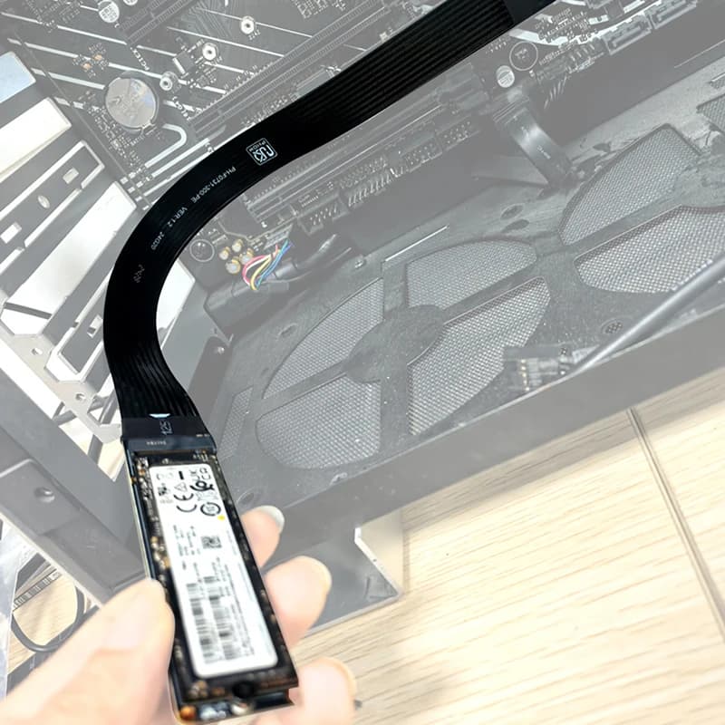 Per NGFF M.2 M-KEY e B-KEY NVME Cavo di prolunga SSD PCIe4.0 SATA 64Gbps per M.2 NVME PCI-E 4.0x4 PC Cavo adattatore esterno per laptop