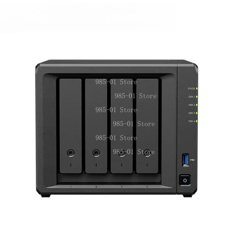 NAS Estendibile a 4 Bay 10GbE - Server di Condivisione File Team Cloud Disk per Piccole Imprese