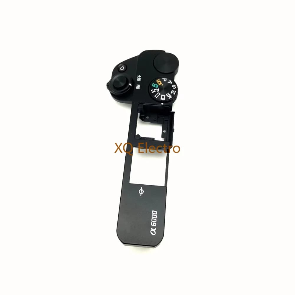 Nuovo originale per Sony ILCE-6000 A6000 Coperchio superiore Coperchio porta con pulsante quadrante + Parte di riparazione sostitutiva per slitta calda