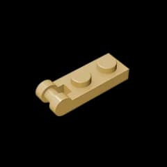 MOC PARTS Bricks GDS-646 PLATE 1 x2 con albero 3.2 compatibile con lego 60478 giocattoli per bambini assemblano blocchi tecnici