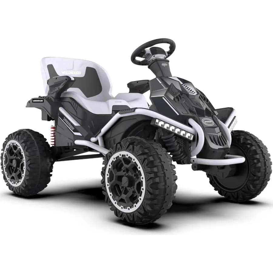 24V Ride on Toy for Big ' Electric Vehicles Outdoor Race Toy with 4 Strong Motors Total 300W Bluetooth Speaker and 24V 7AH Big