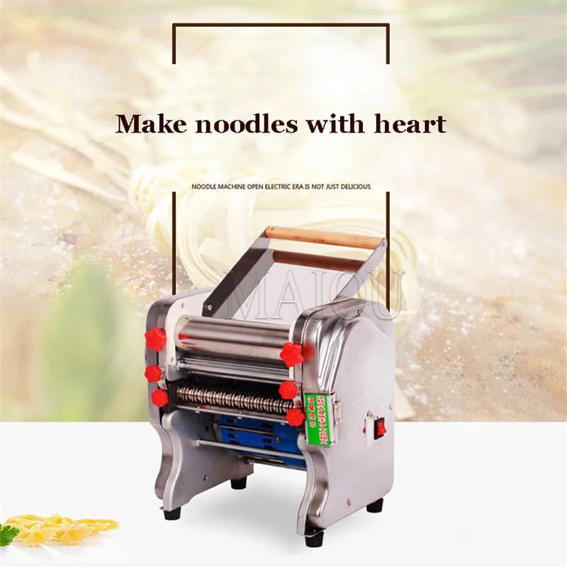 Impastatrice commerciale per gnocchi di noodle da tavolo con pressa per noodle elettrica completamente automatica in acciaio inossidabile