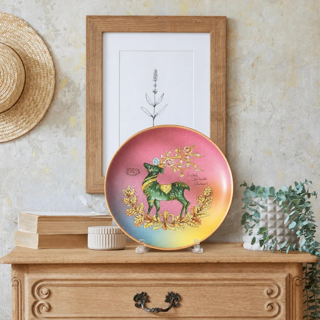 Picture Frame Display Stand Adjustable Clear Display Stand Acrylic Display Stand Transparent Decorative Plate Holder For Shop