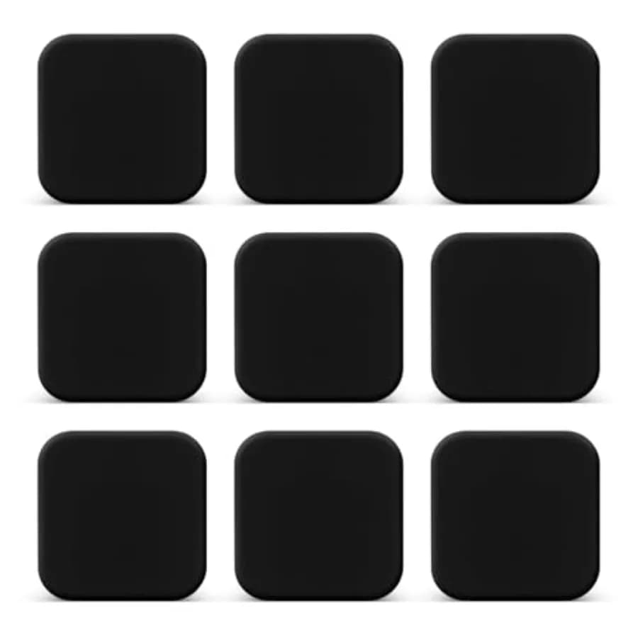 6 PCS Door Stoppers Wall Protector with Strong Self-Adhesive Backing Doorknob Door Handle Bumper Self Silicone Buffer Guard for