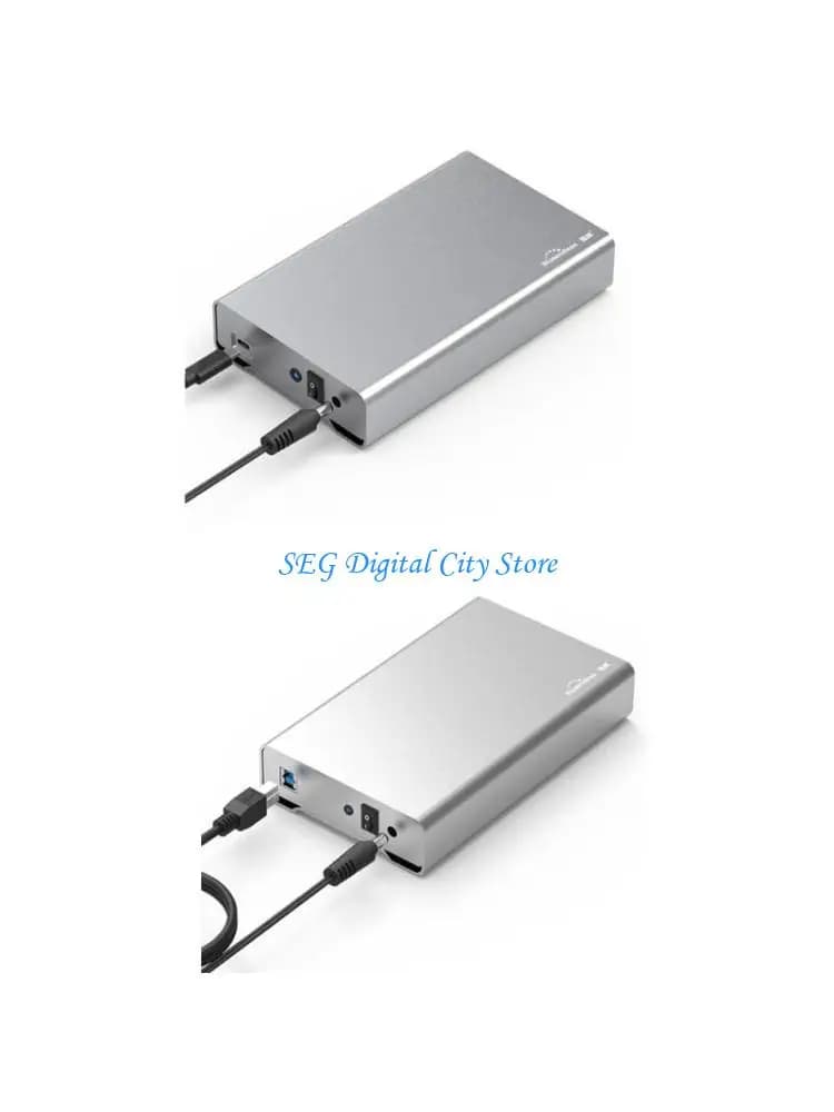 U75B Blueendless Box per disco rigido da 3,5 pollici Desktop USB Tipo C a USB A/Tipo C HDD Disco rigido da 3,5 pollici