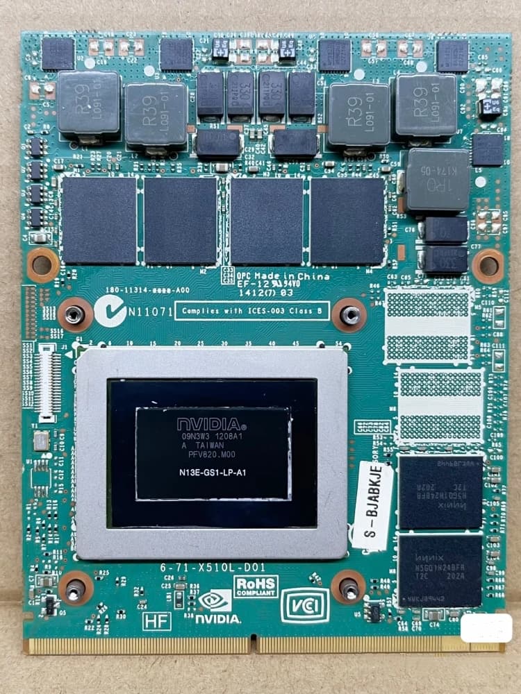 Per scheda GTX 670M, GTX 670M, N13E-GS1-LP-A1Graphics