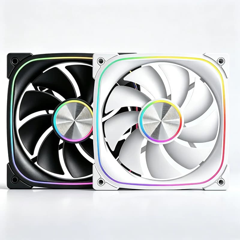 Jungle Leopard Transwarp 12 Star Ring 120 ARGB Case Fan 12CM Cooling Fan Divine Light Synchronous 5V3Pin Circular Light Bar