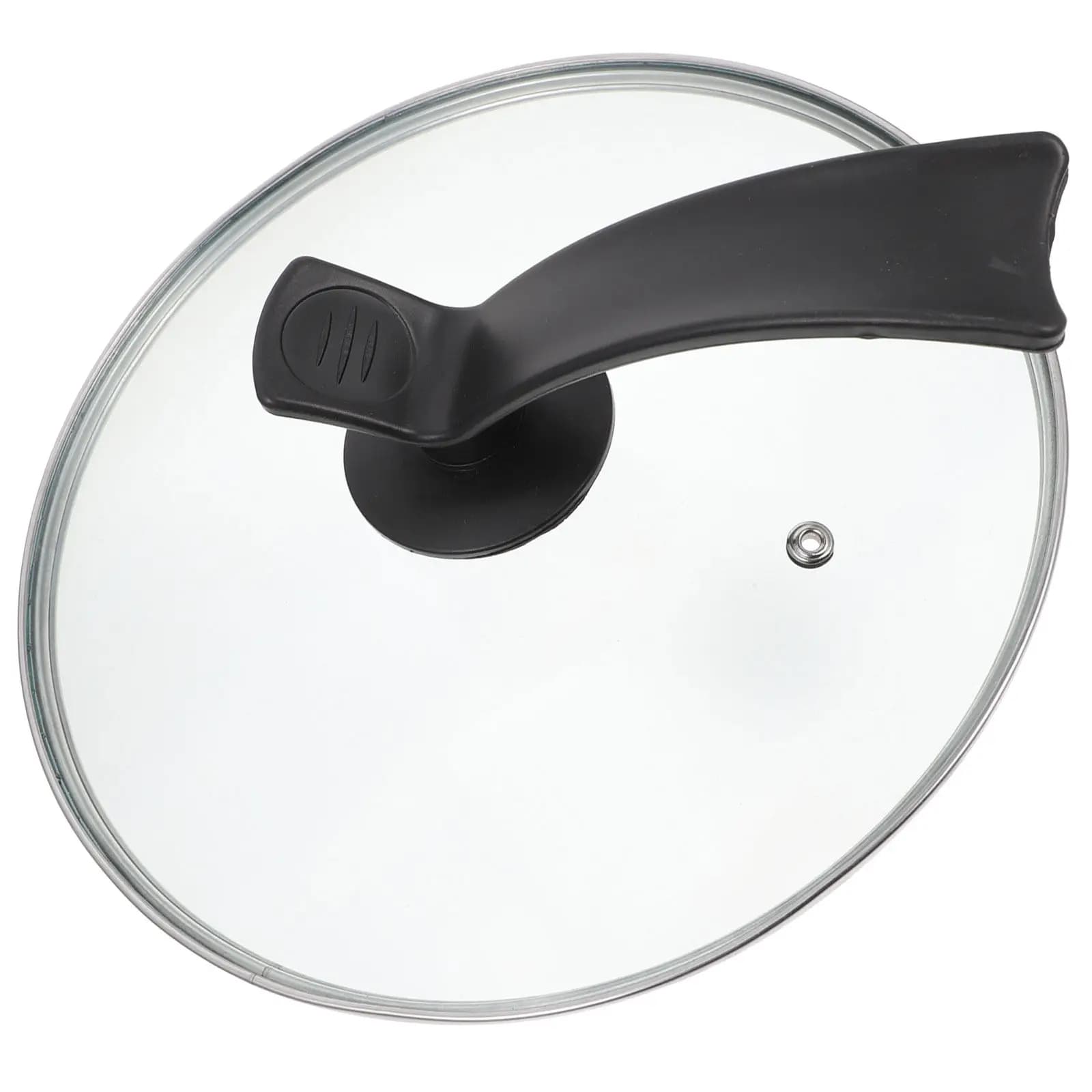Coperchio in Vetro con Manico Trasparente - Coperchio Universale per Pentole, Padelle, Wok e Utensili da Cucina