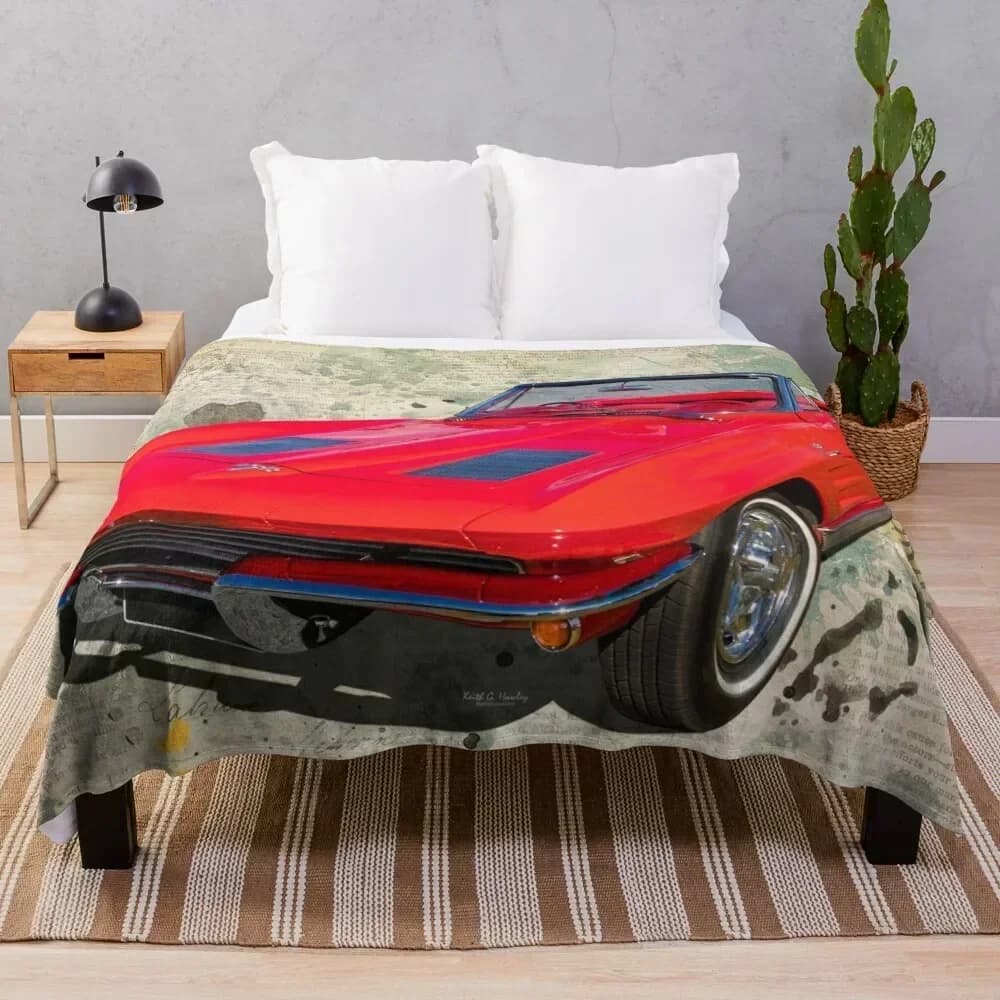 Top Down Vette Coperta da tiro Sacco a pelo cosplay anime Coperte estive pelose