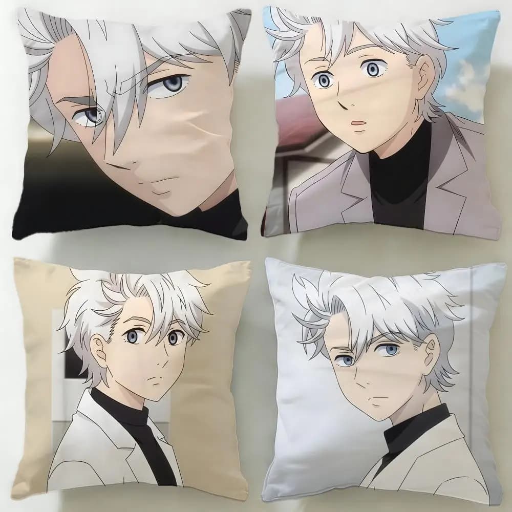 Fodera per cuscino Anime AI no Idenshi, morbida e facile da lavare – versatile per divano, letto, viaggi e ufficio
