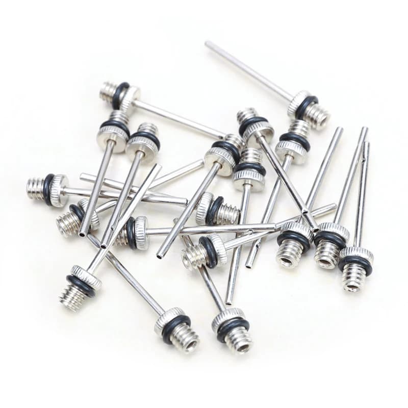 6/12 inflatable needles basket football volleyball inflatable needles balls universal needles accessories for pumps