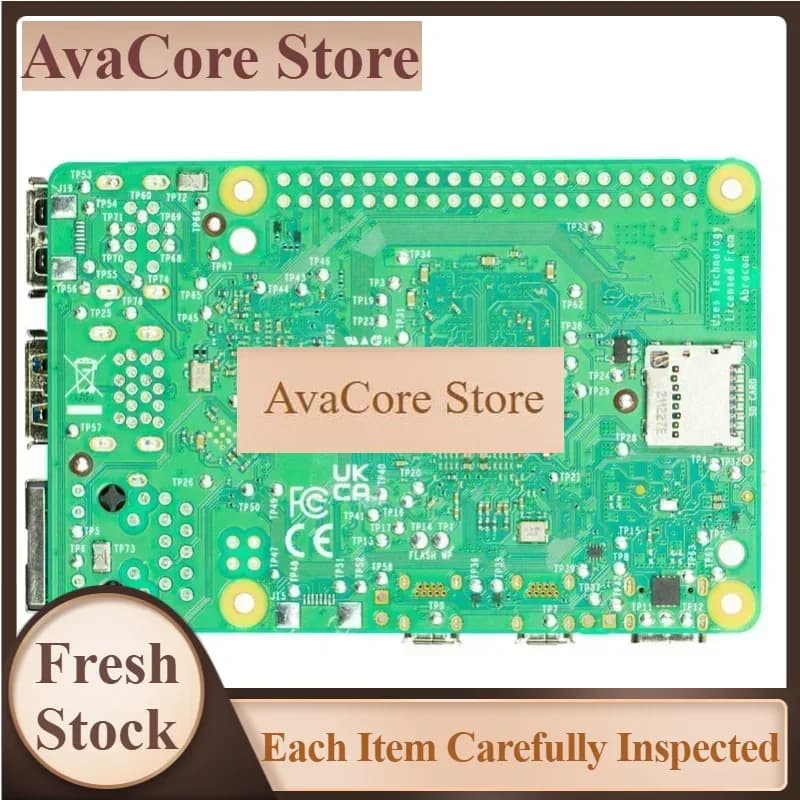AvaCoreNew Raspberry Pi 5 8GB 4GB ARM Single Board Computer For Advanced Computing, Home Automation, And AI Development