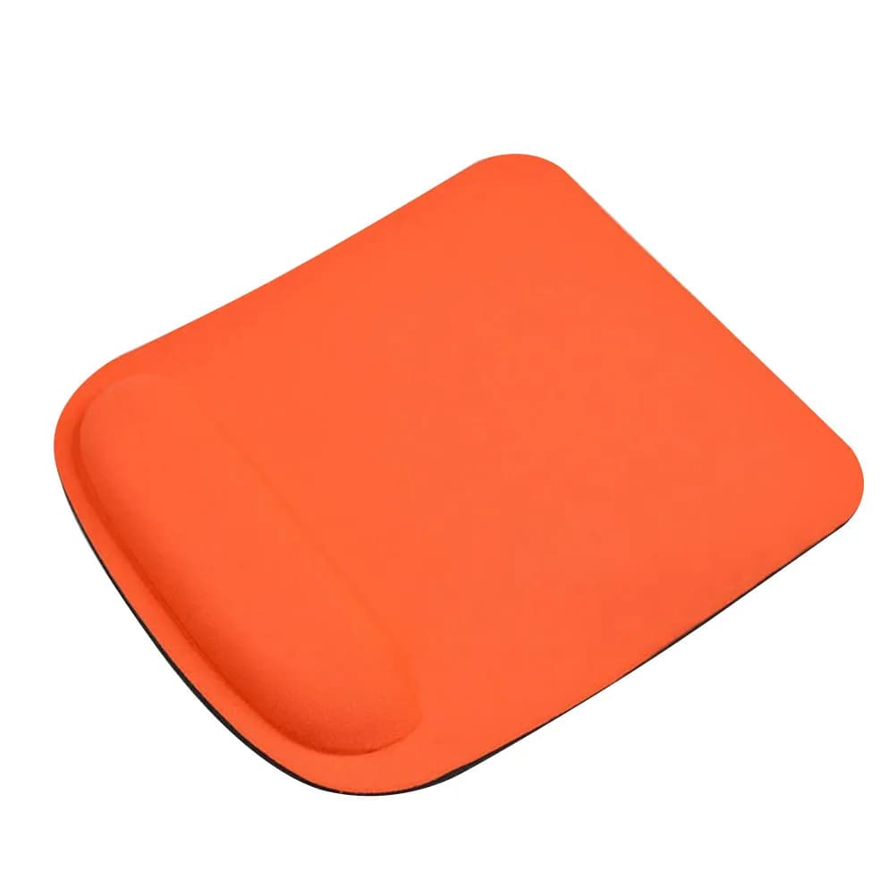 Tappetino per Mouse Ergonomico con Poggiapolsi in Gomma per Uso Destro e Sinistro, Superficie Antiscivolo in Neoprene, Riduce lo Stress e l'Affaticamento del Polso, per Gaming