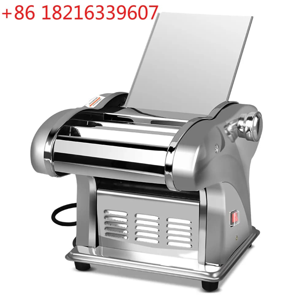 Macchina Elettrica Automatica per Pasta Fresca Domestica, Tagliapasta a Quattro Lame, Tritatutto per Impasto