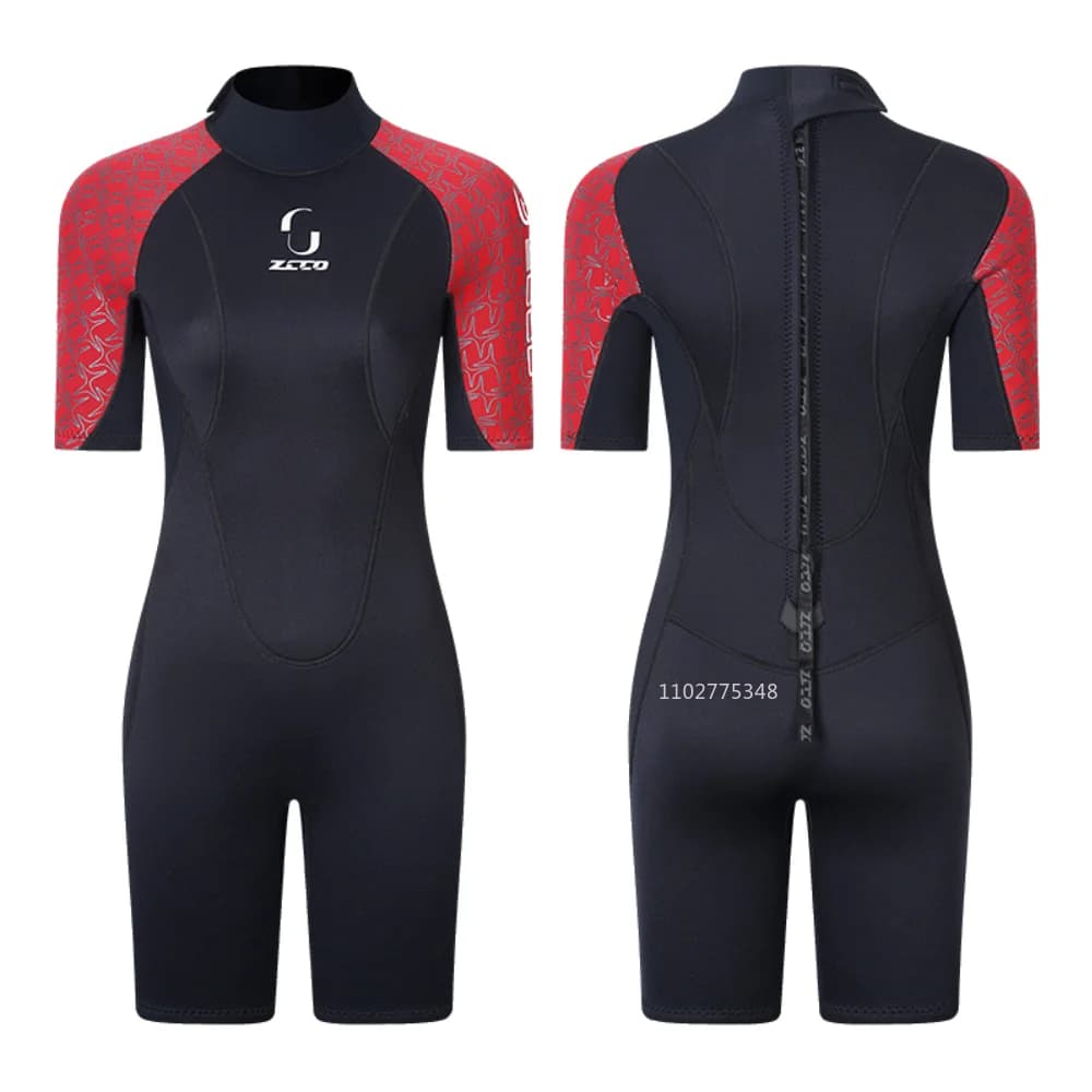 Diving Diver 3mm Man Woman with Zip Diving, Canoeing, Underwater Fishing, Surfing, Snorkeling