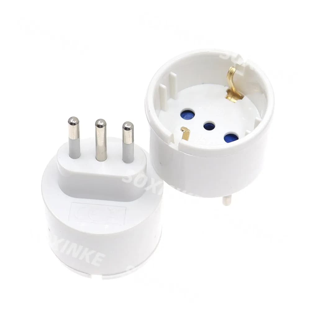 Spina europea Euro Eu in italia presa adattatore spina di alimentazione Standard 10A 16A convertitore da viaggio AC 110 ~ 250V