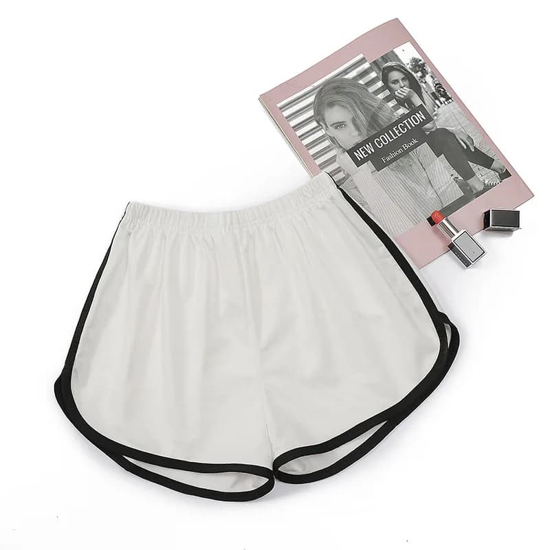 Pantaloncini da Corsa Estivi da Donna con Elastico in Vita e Cordoncino, Pantaloni Sportivi ad Asciugatura Rapida, Shorts Casual per Fitness e Corsa