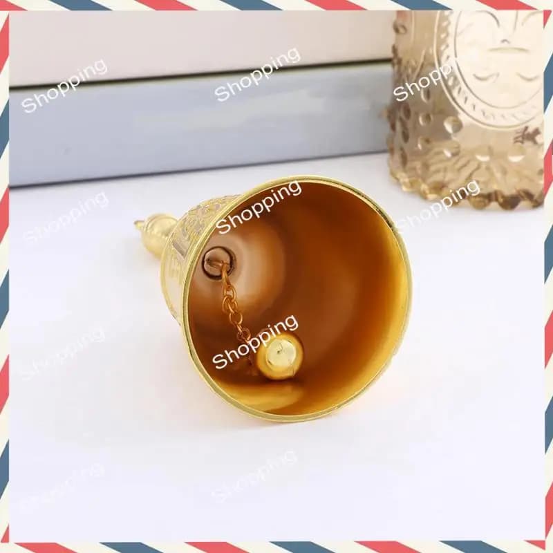 A44M Hand Call Bell For Service Bell, Teacher Classroom Bell, Dinner Bell, Tibetan Bells