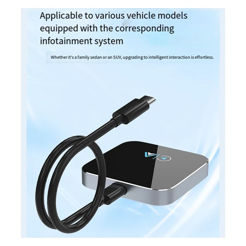 Super Sale 2 in 1 Wireless CarPlay Android Auto Adapter Smart USB Dongle Auto Connect Plug Play for IOS Android Factory Wired Ca