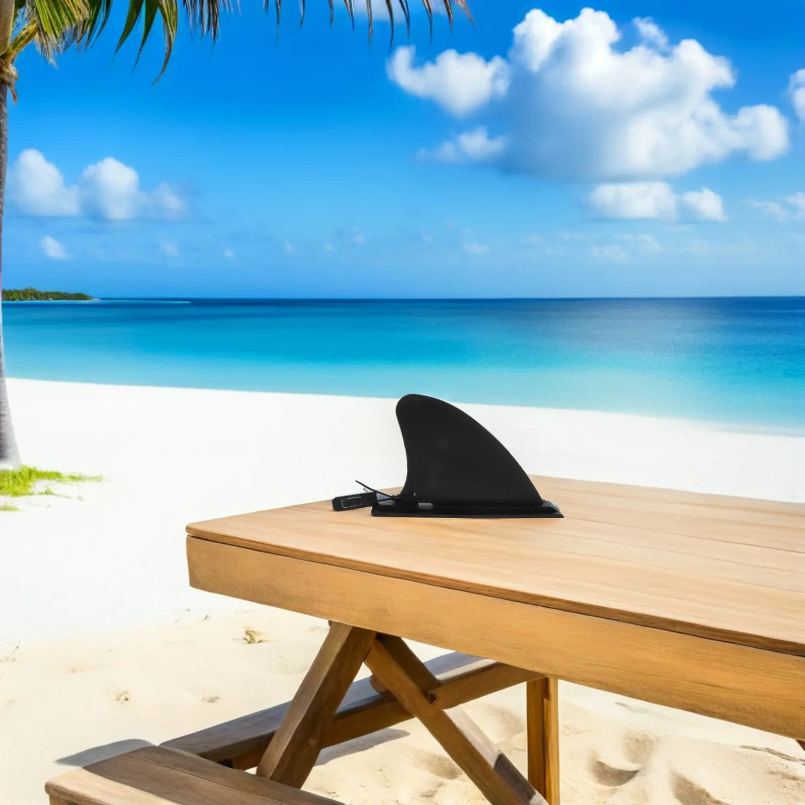 Set di 4 Pinne Staccabili per Paddleboard, Ricambio per Stand-Up Paddle Board, Kayak e Tavole da Surf, Equilibrio Ottimizzato e Linea Retta