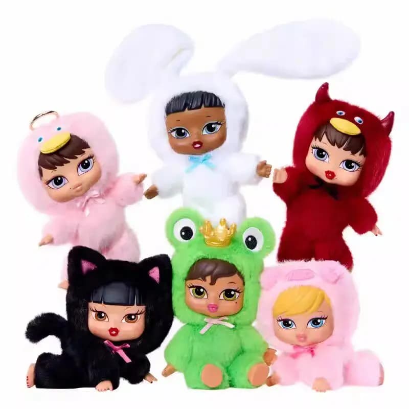 Mga Bratz Iconz Dolls Series Blind Box Mystery Box Portachiavi da Zaino Ciondolo Ornamento da Collezione Giocattolo Regalo di Compleanno