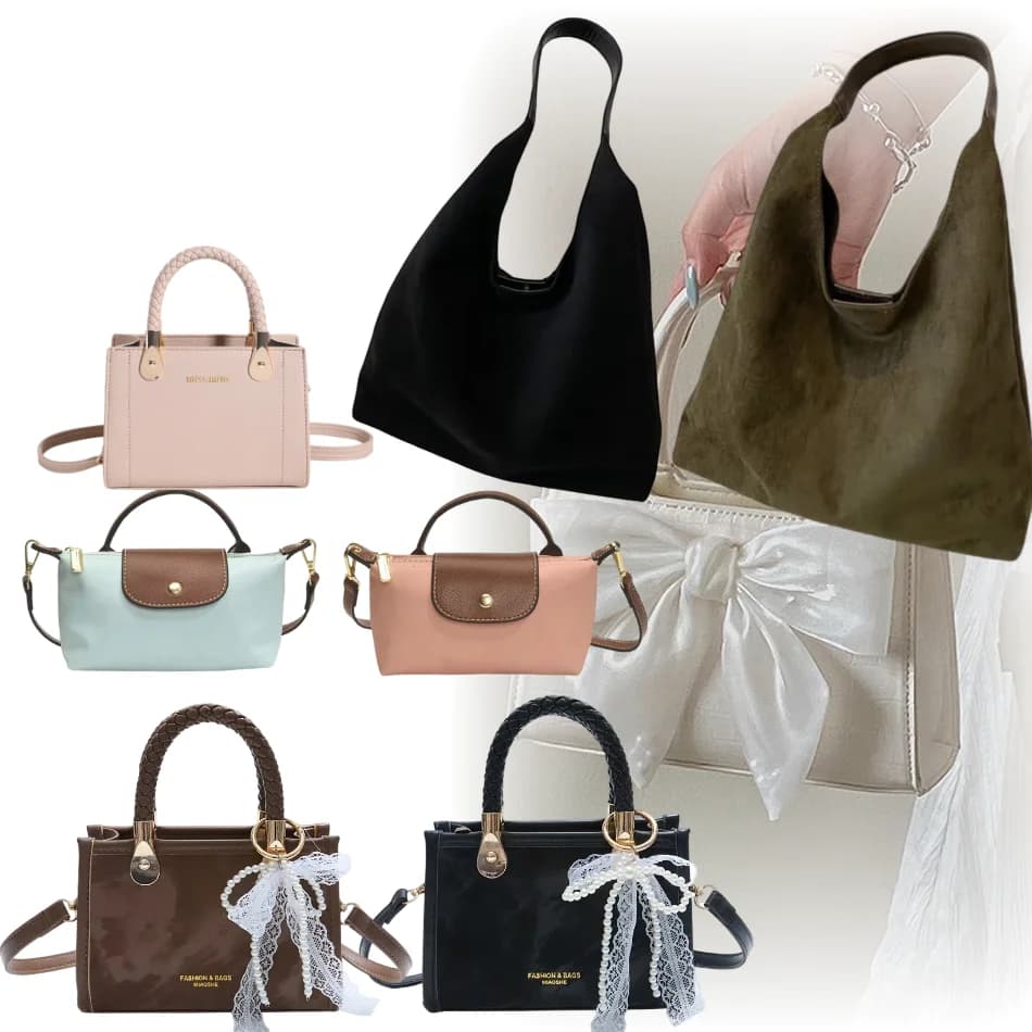 Borsa a Spalla da Donna 2026 Nuova Borsa Tote alla Moda con Texture Versatile per Lavoro e Pendolarismo