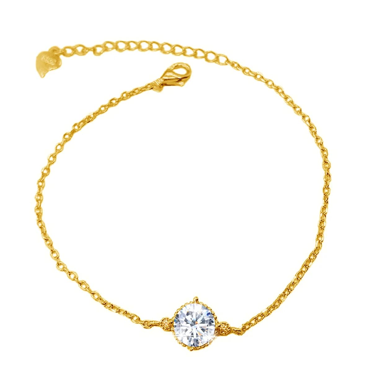 High Quality 0.5ct D Color Moissanite Bracelets 925 Sterling Silver For Woman Banquet Birthday Luxury Trend Fine Jewelry