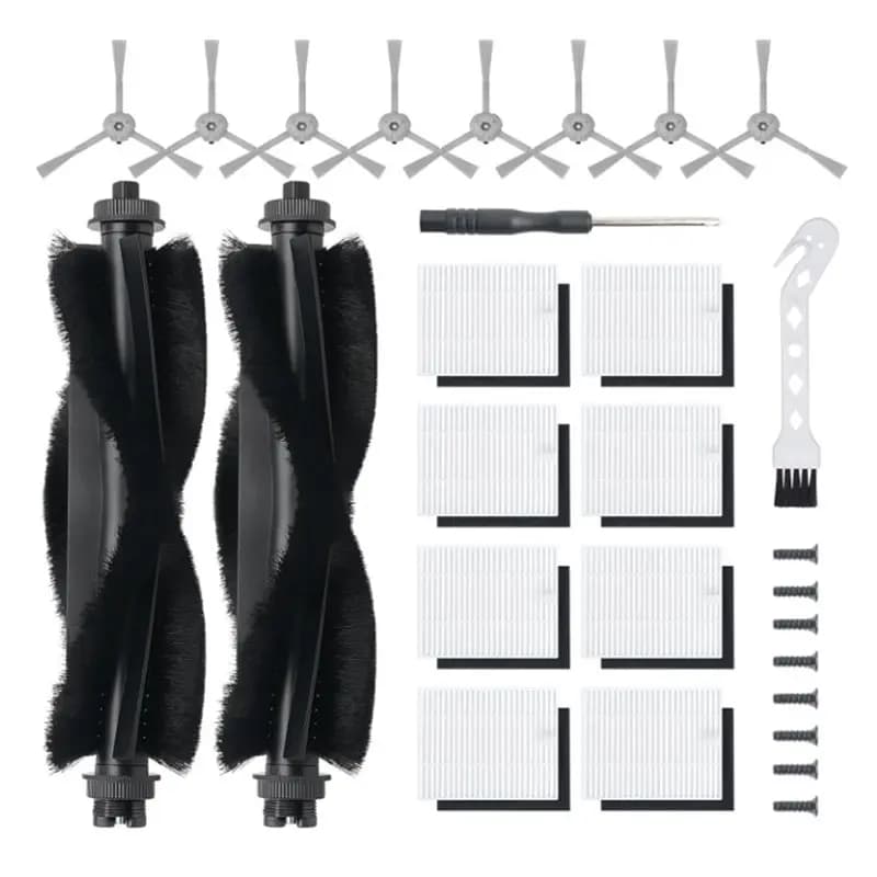 [B25B!】 20Pcs Replacement Accessory Kit For Eufy L60 L50 Series Robot Vacuums, Roller Brushes, HEPA & Foam Filters